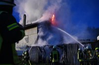 Wohnhausbrand Ortsmitte Starzach - Wachendorf