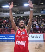 Basketball 1. Bundesliga 23/24: Tigers Tuebingen - Wuerzburg Baskets