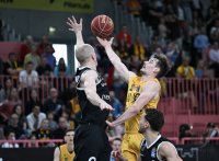 Basketball 1. Bundesliga 23/24: Tigers Tuebingen - Veolia Towers Hamburg