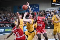 Basketball 1. Bundesliga 23/24: Tigers Tuebingen - Wuerzburg Baskets