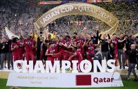 FUSSBALL AFC Asian Cup Finale: Jordanien - Katar