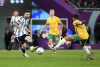 FUSSBALL WM 2022 Achtelfinale: Argentinien - Australien