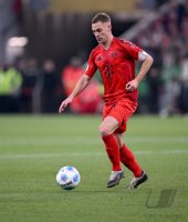 Fussball  DFB Pokal Achtelfinale  24/25: FC Bayern Muenchen - Bayer 04 Leverkusen