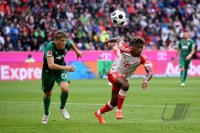 Fussball 1. Bundesliga 23/24: FC Bayern Muenchen - FC Augsburg