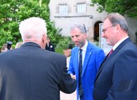 Auswaertige Kabinettssitzung im Kloster Bebenhausen (Sommerrefektorium)