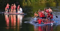 Volleyball Mannschaften des TV Rottenburg beim Team Stand Up Paddling