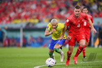 FUSSBALL WM 2022 Vorrunde: Brasilien - Schweiz