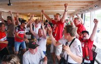 Fussball Auslosung DFB Pokal 2023/2024: Clubhaus TSG Balingen