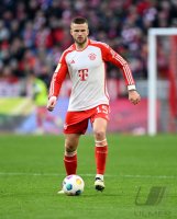 Fussball 1. Bundesliga 23/24: FC Bayern Muenchen - Borussia Moenchengladbach