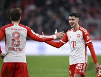 Fussball 1. Bundesliga 23/24: FC Bayern Muenchen - Borussia Moenchengladbach