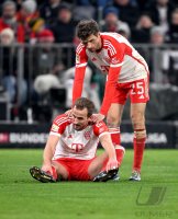 Fussball 1. Bundesliga 23/24: FC Bayern Muenchen - VfB Stuttgart