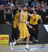 Basketball 1. Bundesliga 23/24: Tigers Tuebingen - HAKRO Merlins Crailsheim