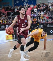 Basketball 1. Bundesliga 23/24: Tigers Tuebingen - FC Bayern Muenchen Basketball