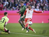 Fussball 1. Bundesliga 23/24: FC Bayern Muenchen - Borussia Moenchengladbach