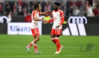 Fussball 1. Bundesliga 23/24: FC Bayern Muenchen - Borussia Moenchengladbach