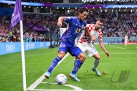 FUSSBALL WM 2022 Achtelfinale: Japan - Kroatien