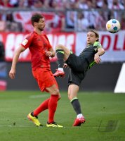 Fussball 1. Bundesliga 23/24: FC Bayern Muenchen - VfL Wolfsburg