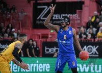 Basketball 1. Bundesliga 23/24: Tigers Tuebingen - Alba Berlin