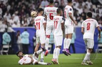 FUSSBALL AFC Asian Cup Finale: Jordanien - Katar