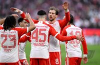 Fussball 1. Bundesliga 23/24: FC Bayern Muenchen - Borussia Moenchengladbach