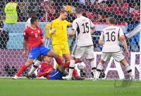 FUSSBALL WM 2022 Vorrunde: Costa Rica - Deutschland