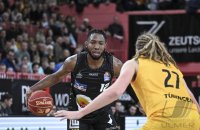 Basketball 1. Bundesliga 23/24: Tigers Tuebingen - HAKRO Merlins Crailsheim