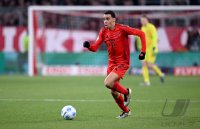 Fussball  DFB Pokal Achtelfinale  24/25: FC Bayern Muenchen - Bayer 04 Leverkusen