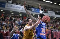 Basketball 1. Bundesliga 23/24: Tigers Tuebingen - SYNTAINICS MBC