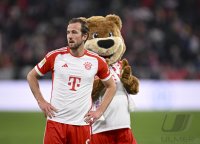 Fussball 1. Bundesliga 23/24: FC Bayern Muenchen - Borussia Moenchengladbach