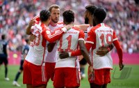 Fussball 1. Bundesliga 23/24: FC Bayern Muenchen - VfL Bochum)