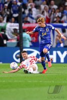 FUSSBALL WM 2022 Achtelfinale: Japan - Kroatien