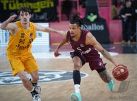 Basketball 1. Bundesliga 23/24: Tigers Tuebingen - FC Bayern Muenchen Basketball