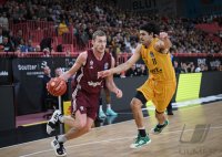 Basketball 1. Bundesliga 23/24: Tigers Tuebingen - FC Bayern Muenchen Basketball