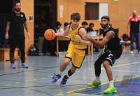 Basketball 1. Regionalliga 22/23 SV 03 Tigers Tuebingen -  Saarlouis Royals Basketball