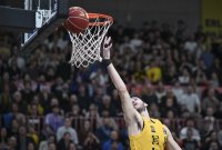 Basketball 1. Bundesliga 23/24: Tigers Tuebingen - HAKRO Merlins Crailsheim