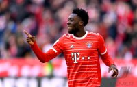 Fussball 1. Bundesliga 22/23: FC Bayern Muenchen - FC Augsburg