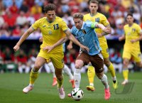 Fussball Europameisterschaft 2024: Ukraine - Belgien