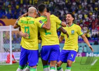 FUSSBALL WM 2022 Achtelfinale: Brasilien - Suedkorea