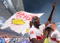 Fussball 1. Bundesliga Saison 22/23 Relegation: VfB Stuttgart - Hamburger SV