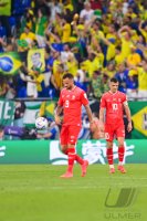 FUSSBALL WM 2022 Vorrunde: Brasilien - Schweiz