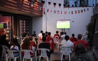 Fussball Europameisterschaft 2024: Public - Viewing, Tschechien - Tuerkei