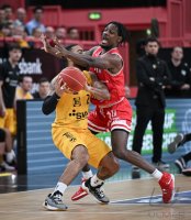 Basketball 1. Bundesliga 23/24: Tigers Tuebingen - Wuerzburg Baskets