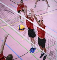 Volleyball VLM Pokal 24/25: SSC Tuebingen / TV Rottenburg 3 - TV Rottenburg II