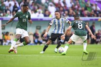 FUSSBALL WM 2022 Vorrunde: Argentinien - Saudi-Arabien