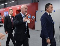 Fussball FIFA Confed Cup 2017: FIFA Praesident Gianni Infantino (Schweiz)