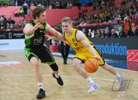 Basketball 2. Bundesliga 22/23: Tigers Tuebingen - ROEMERSTROM Gladiators Trier