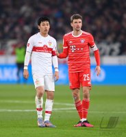 Fussball 1. Bundesliga 22/23: VfB Stuttgart - FC Bayern Muenchen