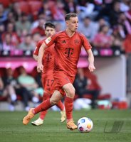 Fussball 1. Bundesliga 23/24: FC Bayern Muenchen - VfL Wolfsburg