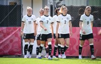 Fussball International Euro 2025,
Mannschaftsfoto Deutsche Frauen Nationalmannschaft