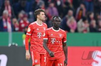 Fussball DFB Pokal Viertelfinale 22/23: FC Bayern Muenchen - SC Freiburg